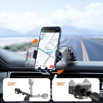 3. Joyroom Car Smartphone Holder for Dashboard Black (JR-ZS283)