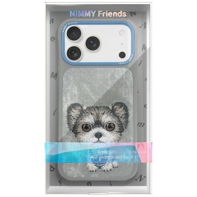 2. Nimmy Big Eyed Pet 2.0 Dog Case for iPhone 17 - Gray