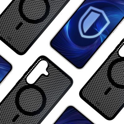 7. 3mk COOLing MagCase for Samsung Galaxy S25+ - black