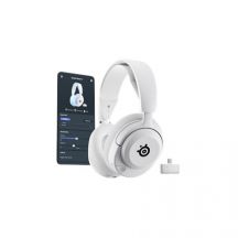 SteelSeries Gaming Headset Arctis Nova 5P Bluetooth Over-Ear Microphone Noise-Canceling Wireless White