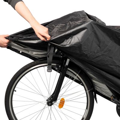 2. Waterproof bike cover size XL - black