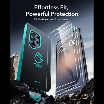 3. ESR UltraFit Armorite 2-Pack Tempered Glass for Samsung Galaxy S26 Ultra