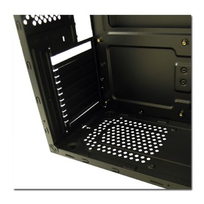 10. LC-POWER LC-7037B-ON case (ATX, Micro ATX, Mini ITX; black)