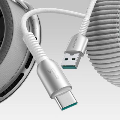 9. Joyroom S-A51 Cutting-Edge Series 3A USB-A - USB-C cable 1.2m - light gray