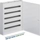 Hager fw2 Surface-mounted distribution board with PE/N terminals 5R/180M (5x36) class I IP30