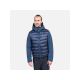 Rossignol Stretch Quilt Hoodie Jacket Navy Blue