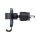 5. Baseus Metal Age 3 Car Phone Holder, Gravity, for Air Vent - Black