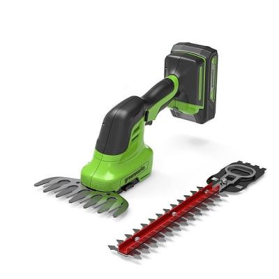 24V Grass and Hedge Trimmers GREENWORKS G24SHTK2 - Charger + 2Ah Battery Set - 1600607VA