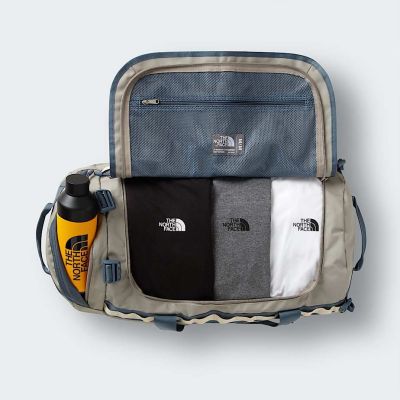 3. The North Face OS Sports Bag 71L Nylon, Polyester Gray