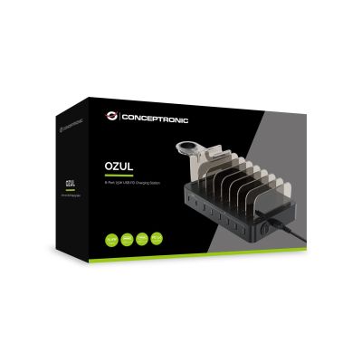 3. Conceptronic OZUL02B Mobile Device Charger Universal Black AC Internal