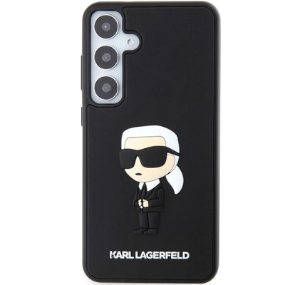 3. Karl Lagerfeld 3D Rubber Ikonik case for Samsung Galaxy S24+ - black
