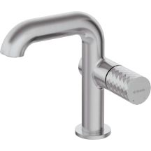 Washbasin tap with rectangular spout