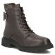 Women's leather ankle boots, dark brown, Filippo DBT8018