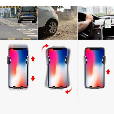 6. Baseus Osculum SUYL-XP0S gravity car holder for windshield or dashboard - silver