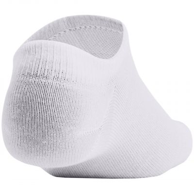 2. Under Armor Essential 6 Pack No Show socks 1382611 100