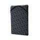 2. HP Reversible Protective Geo Laptop Sleeve for 14.1" Notebook, Black and Gray 2F2L4AA