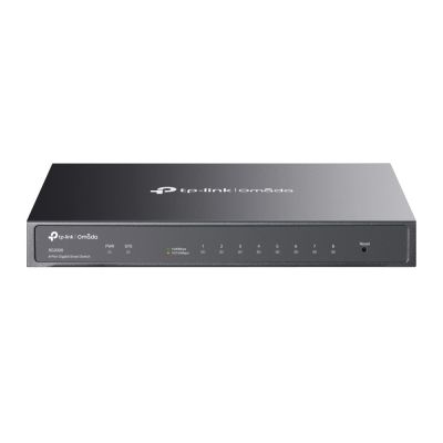 2. TP-Link Omada SG2008 Managed Network Switch L2/L2+ Gigabit Ethernet (10/100/1000) Black