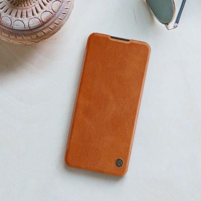 21. Nillkin Qin leather holster case for Samsung Galaxy A03s red