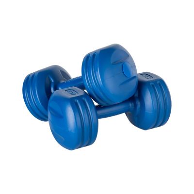 6. Bituminous dumbbell set 20kg (2x1kg + 2x2kg + 2x3kg + 2x4kg), REBEL ACTIVE