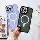 7. Armored magnetic iPhone 14 Plus MagSafe Color Matte Case - green