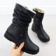 2. Leather waterproof women's ankle boots insulated with a membrane RIEKER Z7171-01