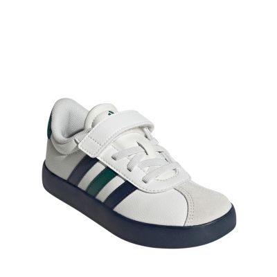 2. Adidas VL Court 3.0 Skateboarding Shoes for Kids White IH3957