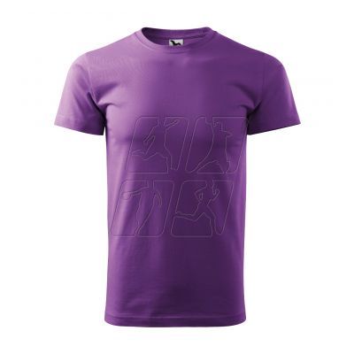 2. T-shirt Malfini Basic M MLI-12964 purple