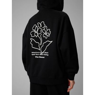 9. Women's loose sweatshirt with hood 4F 4FRSS26TSWSF2838-20S