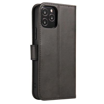 2. Magnet Case elegant case case cover with a flap and stand function Poco M4 Pro 5G black