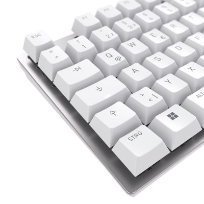 6. CHERRY KC 200 MX Keyboard Universal USB QWERTZ German Silver, White