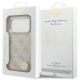 8. Guess 4G Triangle Logo MagSafe Case for iPhone 18 Pro / 17 Pro - Rose Gold