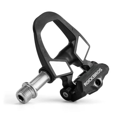 3. Rockbros RD9 SPD Carbon Fiber and Titanium Alloy Pedal Cleats - Black