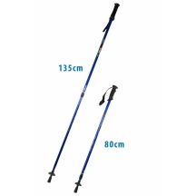 Classic blue trekking poles