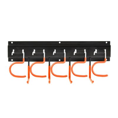 11. MACLEAN WALL ORGANIZER FOR GARDEN TOOLS MACLEAN WALL ORGANIZER FOR GARDEN TOOLS, STEEL, WITH HOOKS, MAX. O