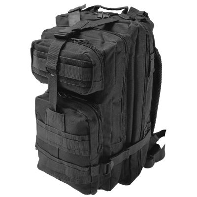 Evacuation Backpack with Equipment, Black SEMI LINE