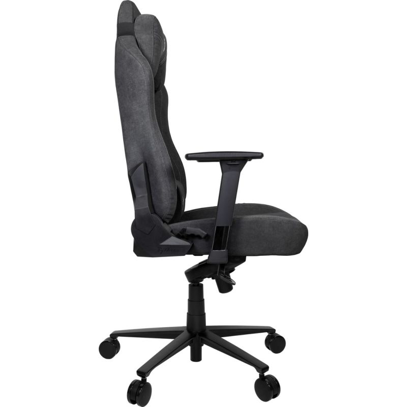 10. Arozzi Vernazza Dark Gray Fabric Gaming Chair