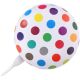 6. DUNLOP BICYCLE BELL DIAMETER 80MM DOTS