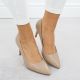 4. Beige high heel pumps Sergio Leone 1339
