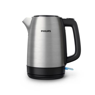 16. Philips Daily Collection Metal Kettle 1.7L - Spring Lid and Indicator