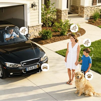 13. Dreame Navo Care SE 1 Outcam outdoor camera with solar panel - white