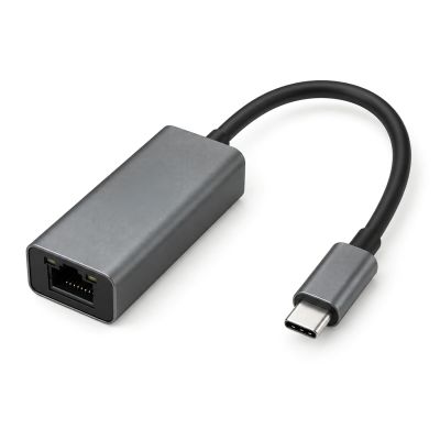 Wozinsky WAU-45C Ethernet Network Adapter LAN Gigabit RJ45 1000 Mb/s USB-C - Gray