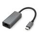 Wozinsky WAU-45C Ethernet Network Adapter LAN Gigabit RJ45 1000 Mb/s USB-C - Gray