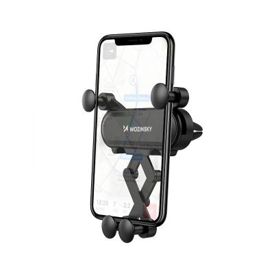 7. Wozinsky gravity car phone holder for air vent black (WCH-05)