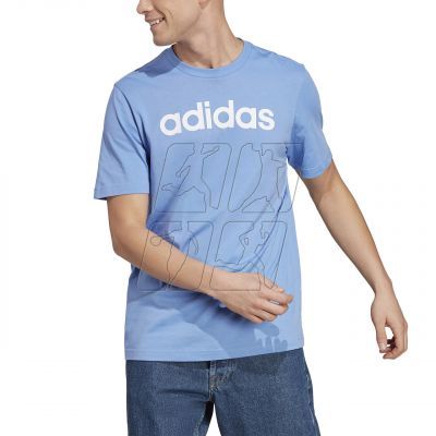3. adidas Essentials Single Jersey Linear Embroidered M IC9295