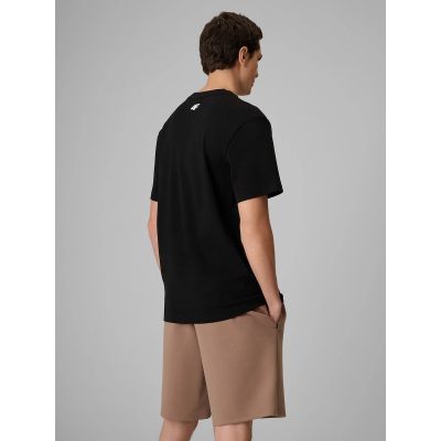 3. Men's regular-fit plain T-shirt 4F | Robert Lewandowski RL9KSS26TTSHM3937-20S