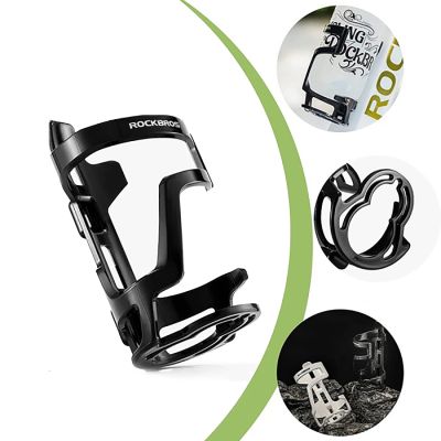 2. Rockbros 31210012001 bicycle bottle holder - black