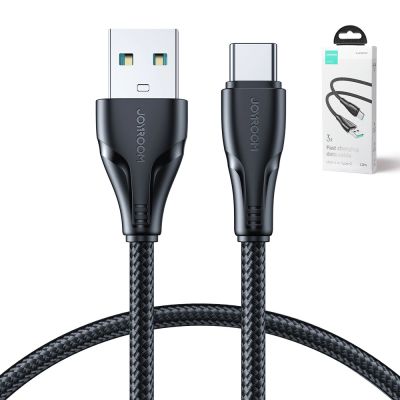 8. Joyroom Surpass Series A11 USB-A / USB-C 3A Cable 1.2 m - Black
