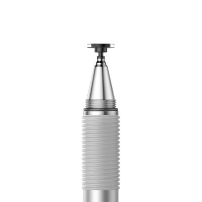 3. Baseus Golden Cudgel ACPCL-0S double-sided stylus for tablets, phones with gel pen - silver