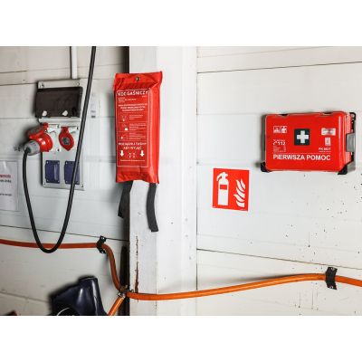 2. NEO TOOLS Glass Fibre Fire Blanket 1.2 x 1.8 m