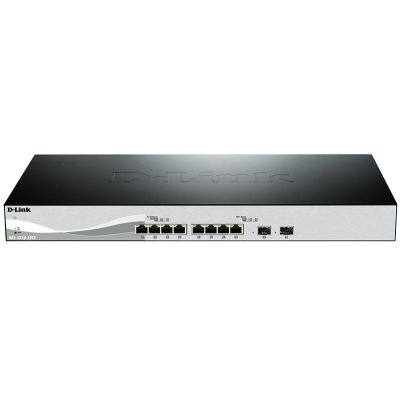 2. D-Link DXS-1210-10TS Managed L2/L3 10G Ethernet (100/1000/10000) 1U Black, Silver